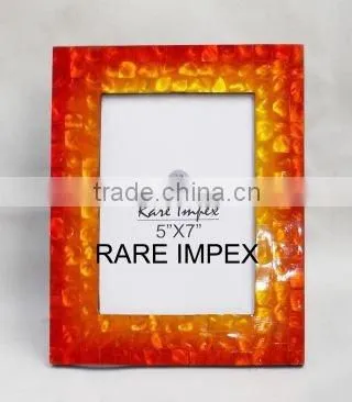 Mother of Pearl Two Tone Color Picture Frame