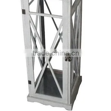 Normal Style Iron Lanterns Wooden Made for Home Decoration photo-6