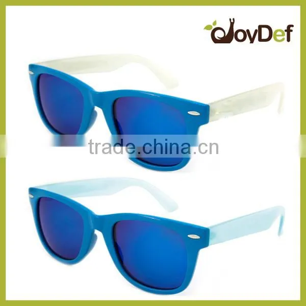 2016 CE Promotional Custom Printed Logo UV400 Mirrored Lens Sun Glasses Nanjing Manufcaturer photo-2