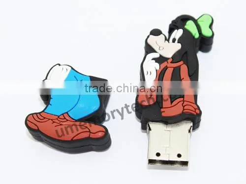 Novelty Goofy Cartoon Character Inexpensive Usb Flash Drives 64mb 128mb photo-6