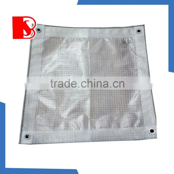 Factory Supplier pe Coated Tarpaulin PE Tarpaulin Sheet Cover Tarpaulin pe Transparent Leno Tarpaualin photo-3
