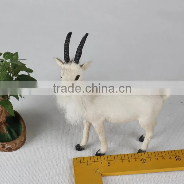 Cheap Looks Like Live Sheep Fur Animal Figurines for Sale photo-3