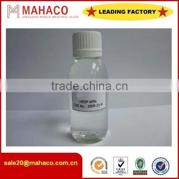 2015 Hot Sale HEDPA/HEDP Liquid 60%/Liquid HEDP 60%/1-Hydroxyethylidene-1,1-Diphosphonic Acid(HEDP) 60%