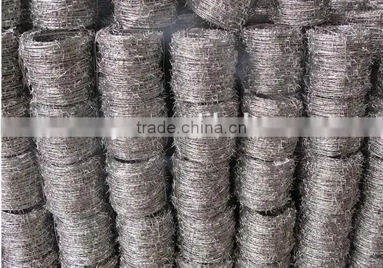 Galvanized Barbed Wire Roll Price Double Twist Barbed Wire Coil Barded Wire Fence Spools photo-3