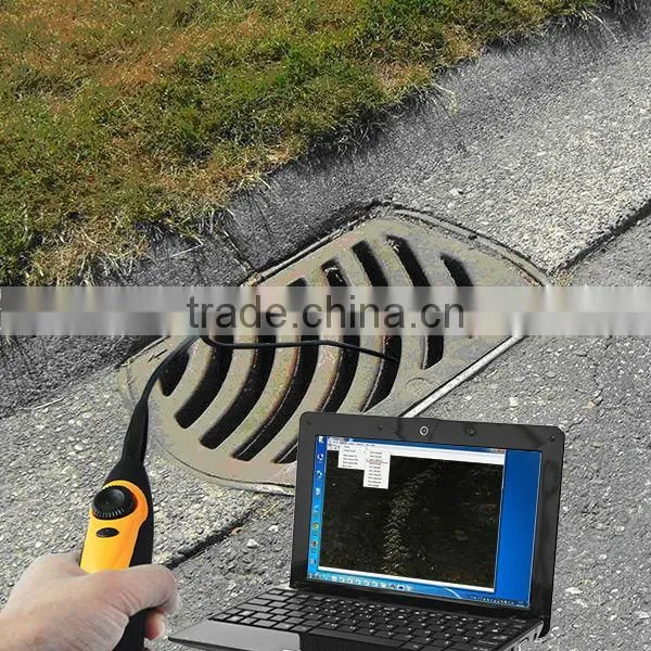 High Definition USB Video Inspection Borescope/ 3M Cable Endoscope Pipe Snake Scope 8.5mm HD Camera 6 LED photo-3
