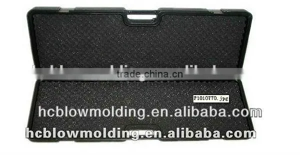 OEM Blow Molding Large Plastic Gun Case Custom Plastic Tool Case Instrument Case photo-2