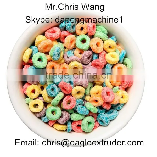 High Quality Extruded Breakfast Cereals Corn Flakes Machine photo-4