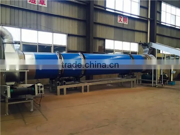 Small Capacity 1 Ton/hour Wood Chips Rotary Dryer/sawdust Drying Machine for Sale photo-4