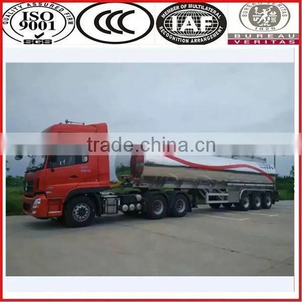 44000liters Aluminum 5454 Tank Fuel Tank Semi-trailer photo-3