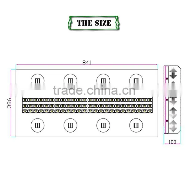 Indoor Use Noah 1200W LED Grow Light With 5 Watt And 90 Watt Chips photo-2