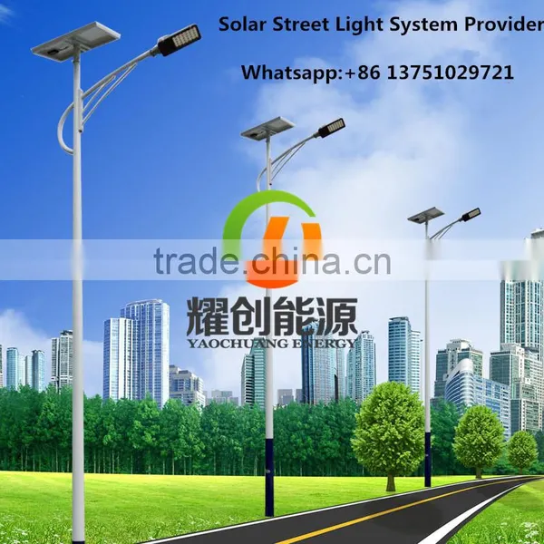 TUV GS CE RoHS Listed Solar Street Lighting System Price Led Solar Light photo-6