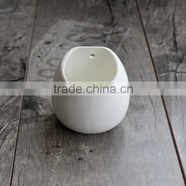 Desktop or Hanging Simple Decoration Succulent Pot Ceramic Planter photo-4
