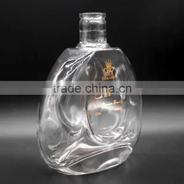 Wholesale 700ml Whisky Liquor Vodka Bottle Wine Spirit Decanter photo-3