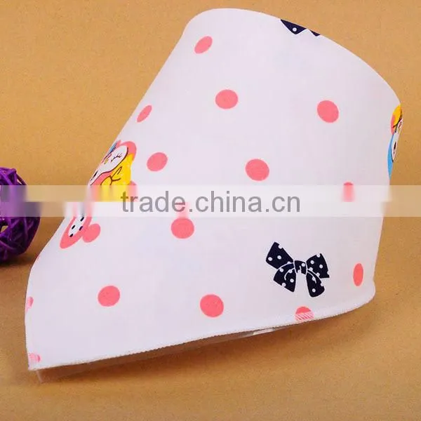 Trangle Cotton Disposable Baby Bib Wholesale photo-5