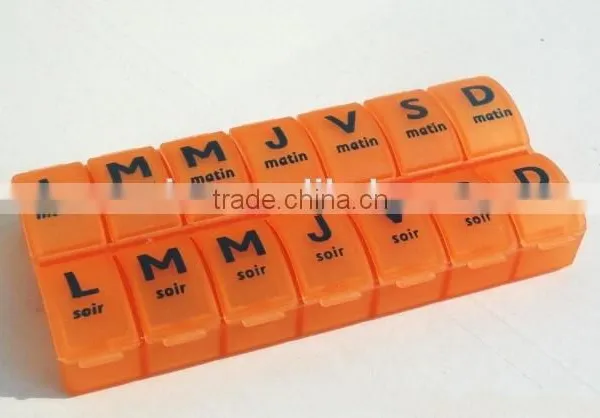 Weekly 7 Days Pill Box Pill Organizer photo-5