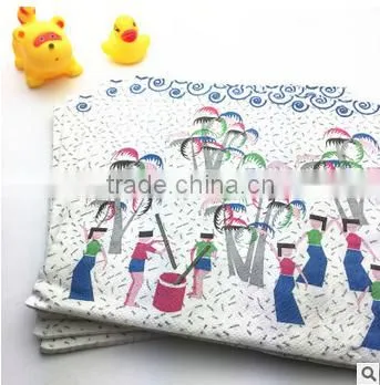 330*330 Various Designs Pulp Paper Napkin photo-3