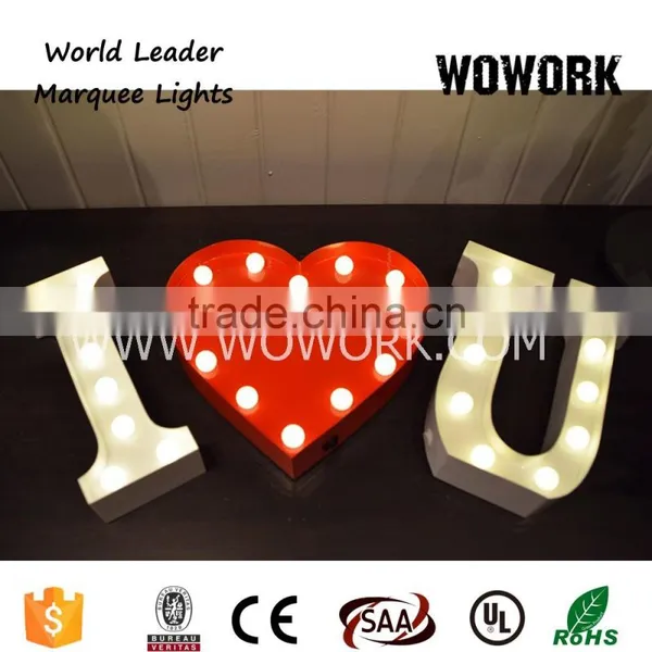 Led Battery Operated Letter Marquee Letter for Kid's Room Decor photo-2