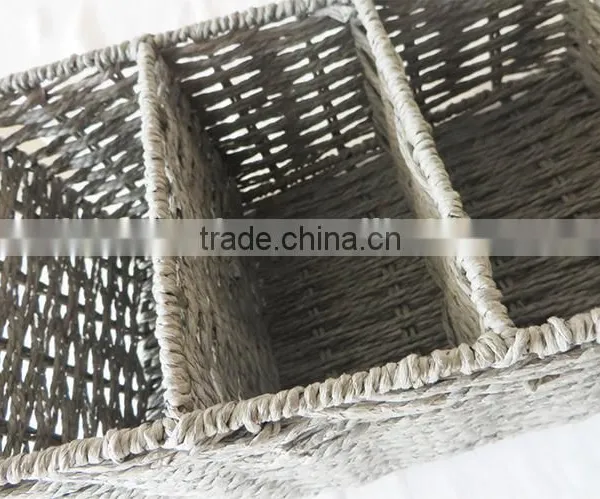 Paper Weave Decorative Magazine Storage Boxes photo-2