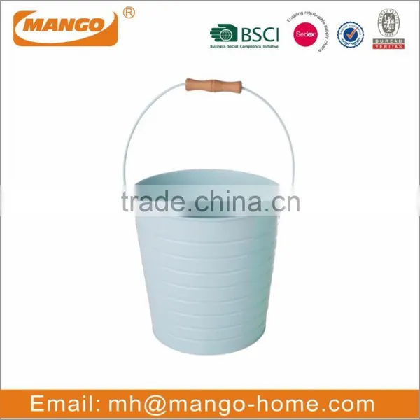 Metal Garden Bucket photo-4