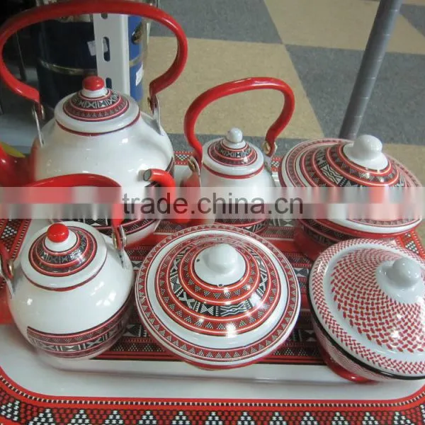 Dubai and Saudi Arabia Enamelware Enamel Plate photo-6