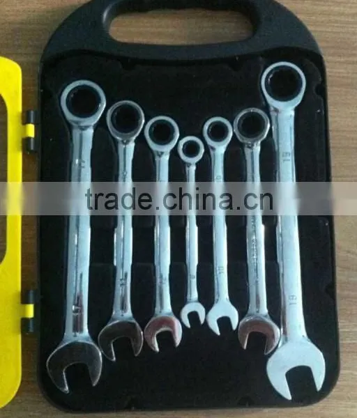 Home Repair Tool Set Chrome Vanadium Steel Torgue Spanner Impact Wheel Gear Ratchet Wrench Set photo-2