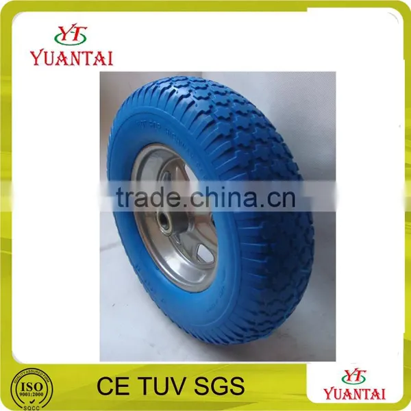 Steel Rim Wheelbarrow 16x4.00-8 PU Foam Wheel photo-2