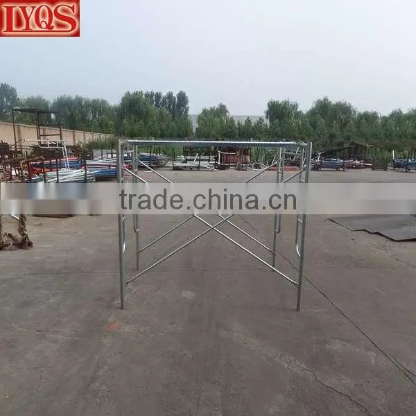 Factory Prices Mason Plateform Walk Thru H Frame Scaffolding Steel Frame photo-2