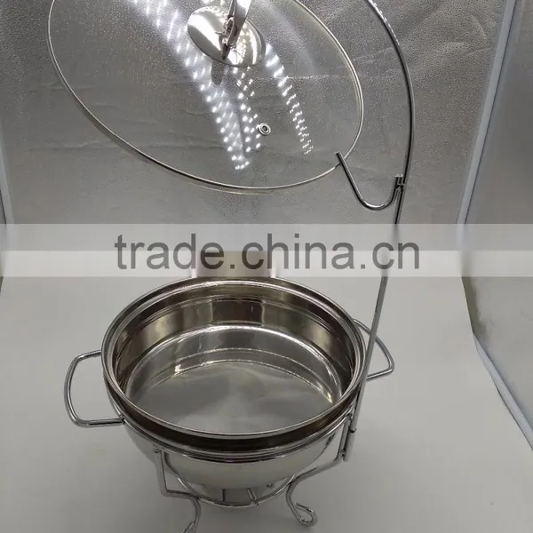 3.5L Mini Stainless Steel Round Chafing Dish for Buffet photo-6
