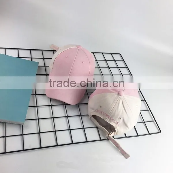 New Style Double Color Assembling Baseball Dad Cap With Flat Embroidery photo-6