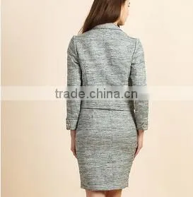 100% New Wool Ladies Skirt Suits Latest Design WMSU20150013 photo-2