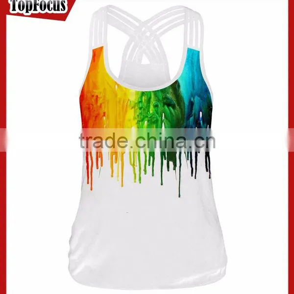 Wholesale Stock Sportswear For Women Zumba Yoga Fitness Tank Top photo-6