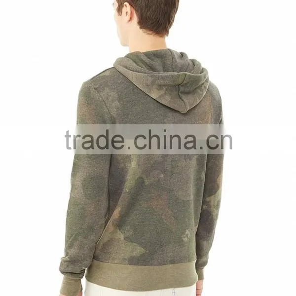 2015 Hot Sale Fashion Custom Cheap Wholesale Camo Hoodie Sweatshirt photo-3