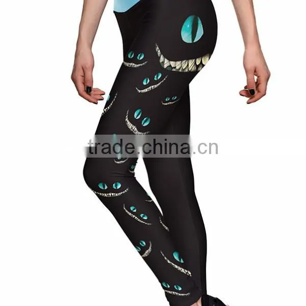 2017 Low Price Top Quality Women Workout Custom Sublimation Leggings With Private Label Yoga Pants photo-3
