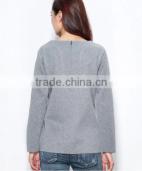 Female Hemp Grey Space Cotton Fleece photo-5