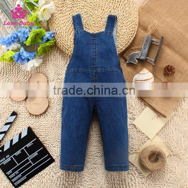 Wholesale Baby Jeans Children Denim Overalls Kids Carton Giraffe Fashion Jeans photo-3