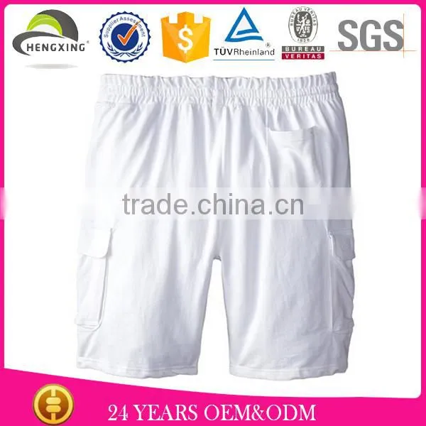 Custom Plain Mens Cotton Shorts With Your Own Design photo-3
