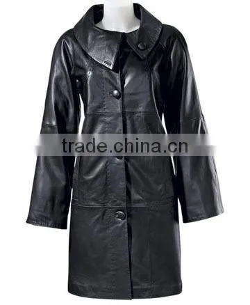 Long Leather Coat photo-5