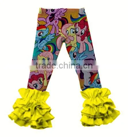 Wholesale Boutique Girls Pants Cartoon Characters Printed Icing Baby Girl Leggings photo-4