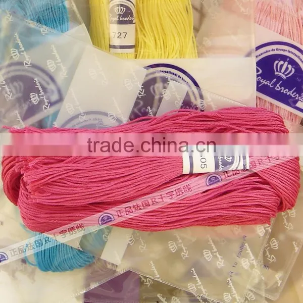 100% Cotton Embroidery Floss Hand Embroidery Dmc Cotton Threads Cross Stitch Embroidery Thread photo-4
