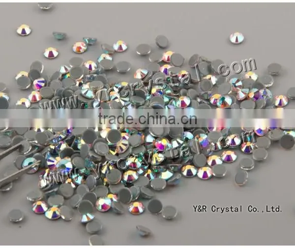 Czech Hot Fix Rhinestone #2058HF SS16 AB 1440pcs Crystal Flatback Hot Fix Rhinestones Garment Accessories photo-4