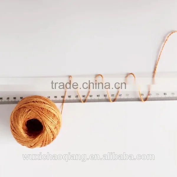 Eco-friendly High Quality Raw or Color Hemp Rope Ball 50g photo-4