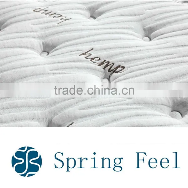 Royal Slumber Rolled Packing Pocket Spring / Bonnell Spring Hotel Bed Mattress photo-5