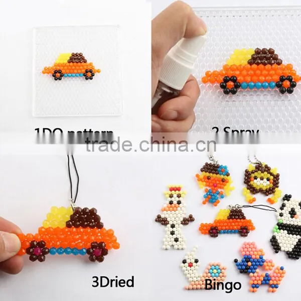2017 Hot Selling 5mm Diyfashion DIY Magic Aqua Sticky Beads Educational Toys for Children. photo-5