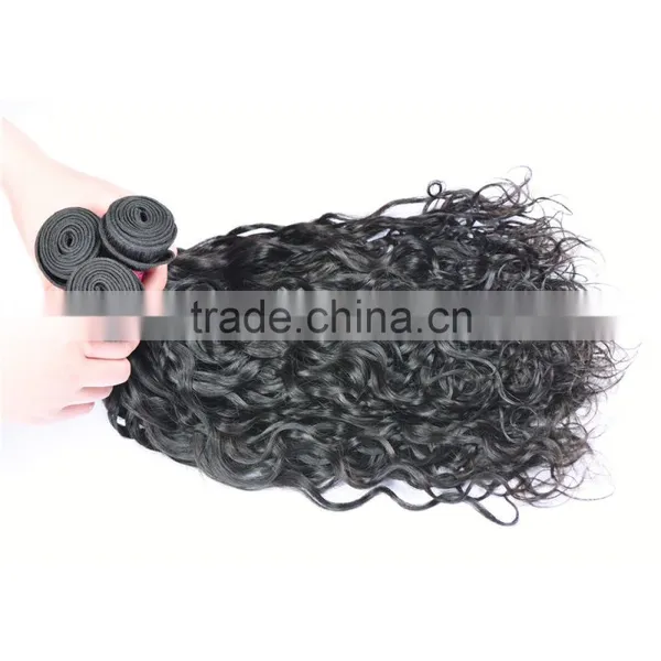 Wholesale Unprocessed Virgin Remy Human Hair Water Wave 100% Human Hair Weave photo-5