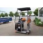 Low Noise Electric Towing Tractor 3 Ton With Overhead Guard / Multi - Function Display