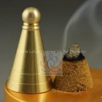 3.5cm Copper Incense Cone Tower Mould Tool for Incense Powder Supper Easy DIY Incense Way