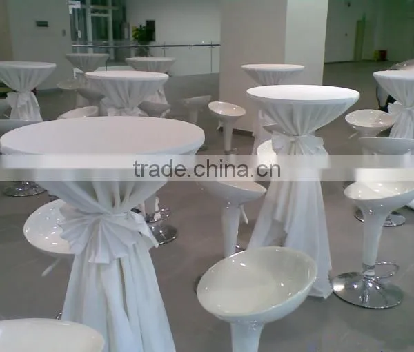 round base cocktail tablecloths