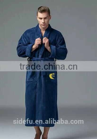 Coral Fleece Bathrobe(SDF-CF005) 0002 photo-2