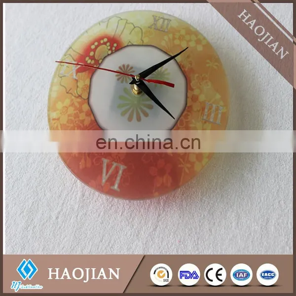 Sublimation White Coating Tempered Glass Clock photo-6