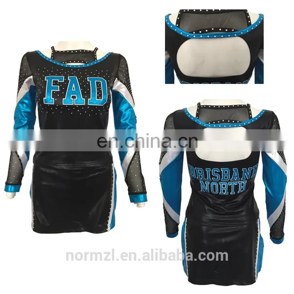 Cheap Price Custom Designed Dongguan Girls Cheerleading Uniforms Sexy photo-6